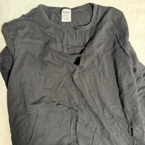 PINK Victoria’s Secret Black Long Sleeve T-Shirt